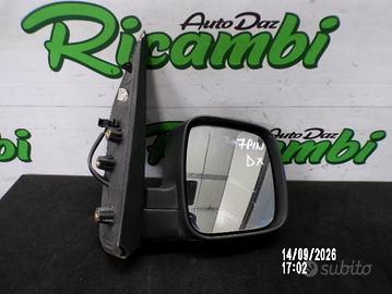 RETROVISORE DESTRO A 5 PIN PER FIORINO 2011