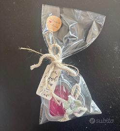 Scatolina a cuore con candela