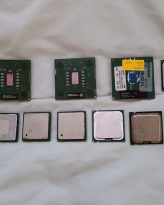 Processori INTEL-AMD e computer a partire da 10 E.