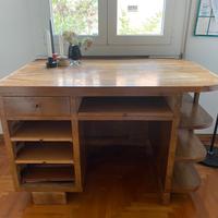 Scrivania  decò anni 50 delle poste italiane