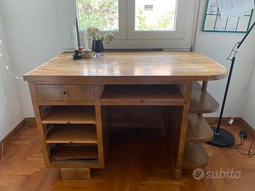 Scrivania  decò anni 50 delle poste italiane