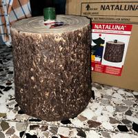 Base Albero di Natale in Legno con Foro 3,5 cm