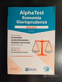 Alpha Test Economia Giurisprudenza