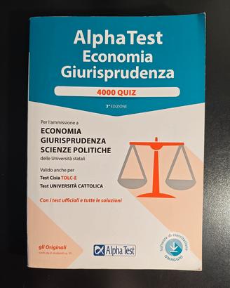Alpha Test Economia Giurisprudenza