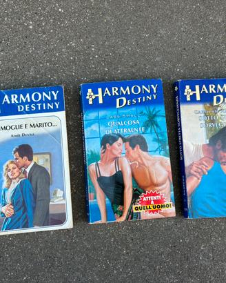 Lotto 3 Libri Harmony Destiny Harlequin Mondadori