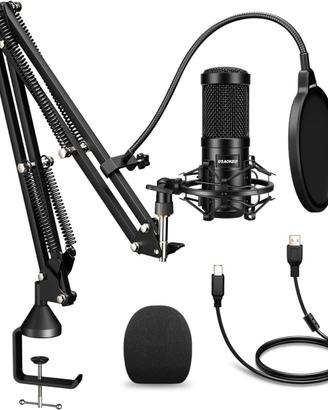 Aokeo AK-60 microfono USB con braccio e filtro pop