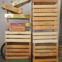 Cassette in tavola usate e nuove