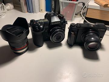 Panasonic lumix G9 + Gx80 + Zuiko