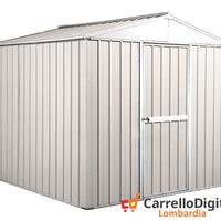 Box deposito lamiera di Acciaio 275x175 bianco