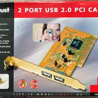Scheda PCI con 2 porte USB 2.0