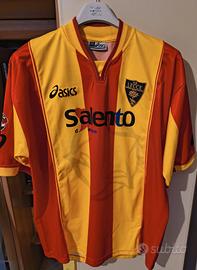 maglia calcio Lecce TG. XL Silvestri autografata