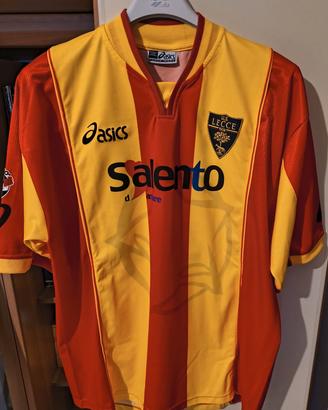 maglia calcio Lecce TG. XL Silvestri autografata
