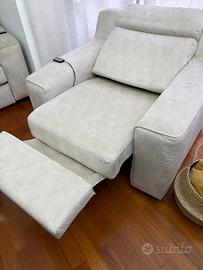 Poltrona con sistema relax Poltrone&Sofà
