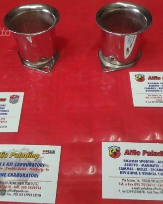 Trombette aspirazione in acciaio per 45/48 DHLA