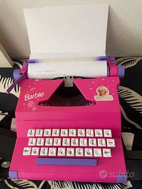 Barbie vintage anni 90  Macchina scrivere Mehano