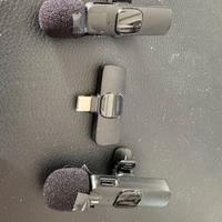 Microfono Lavalier Wireless per iPhone/iOS/Android