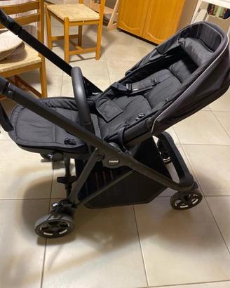 Duo thule, passeggino + carrozzina, nero
