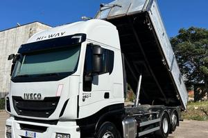Iveco stralis 460 e6 ribaltabile trilaterale