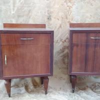 Coppia comodini anni '70