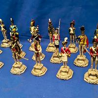 Soldatini in argento 800 e smalto