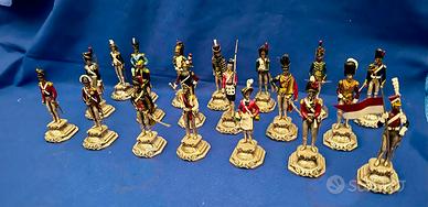 Soldatini in argento 800 e smalto