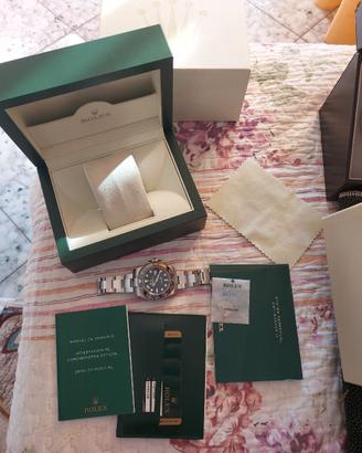 Orologio rolex gmt master 2 116710ln full set