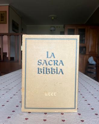 La Sacra Bibbia UTET tre volumi