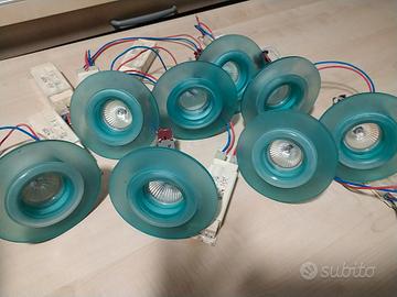 faretti in vetro di murano 