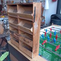 Cassettiera porta minuteria in legno Vintage