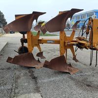 aratro bivomere Mipra con spostamento idraulico