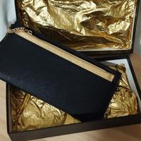 borsetta Primadonna nero e oro