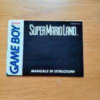 manuale Super Mario Land Nintendo GameBoy