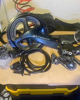 Trasmissione completa shimano ultegra 11v disc