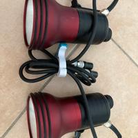 Lampade per video riprese sub ISOTTA e Scuba Light