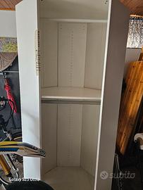 Mobile angolare armadio