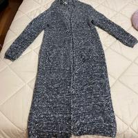 Cardigan cappotto in maglia