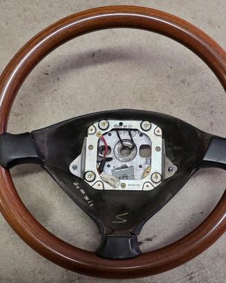 volante Alfa 156 prima serie in radica