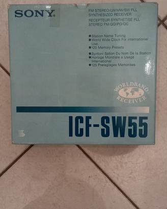 Radio Sony ICF-SW55 PLL Synthesized Receiver