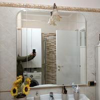Specchio mobile bagno compresa bajour