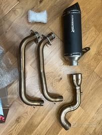 Scarico dominator hp8 nero tracer 7 2020-2024