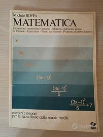 Libro vintage "Matematica" - Michele Boffa - 1982