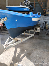 Barca Gozzo vetroresina