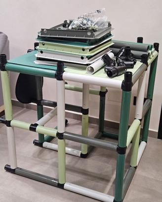 MEGA QUADRO Kit: Scivolo, Palestra, Arrampicata
