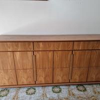 Madia credenza legno vintage anni ’80