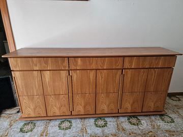 Madia credenza legno vintage anni ’80