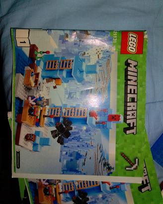 Minecraft Lego I picchi ghiacciati