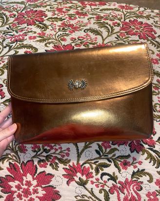 Borsetta color bronzo