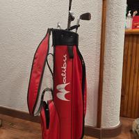 Set golf completo con sacca Malibù mazze+ palline
