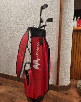 Set golf completo con sacca Malibù mazze+ palline