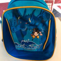 Zaino anime Blue Dragon marca sj gang